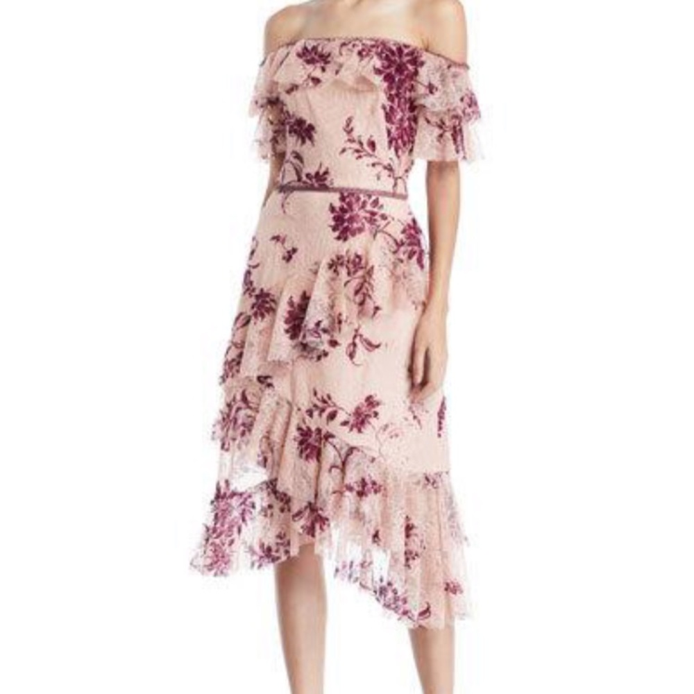 Sold Out Marchesa Notte Wedding Guest Dress